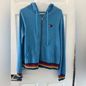 Aviator Nation zip up hoodie